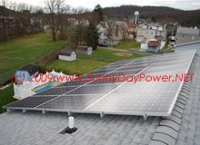 Solar Install Complete - Customer is provided with a Professional Solar Install!